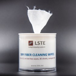 Fiber cleaning wipes (dry)