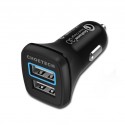 Car Charger (Dual Quick Charge 3.0, USB Type C, 30W)